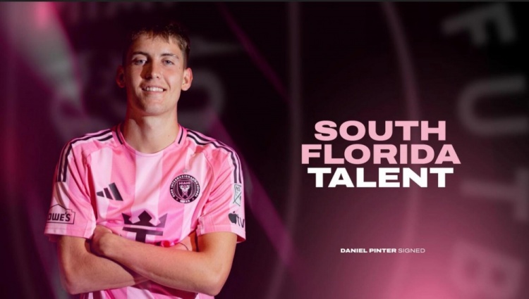 开云体育平台-官方：迈阿密国际一线队与本俱乐部青训新星丹尼尔・平特签约