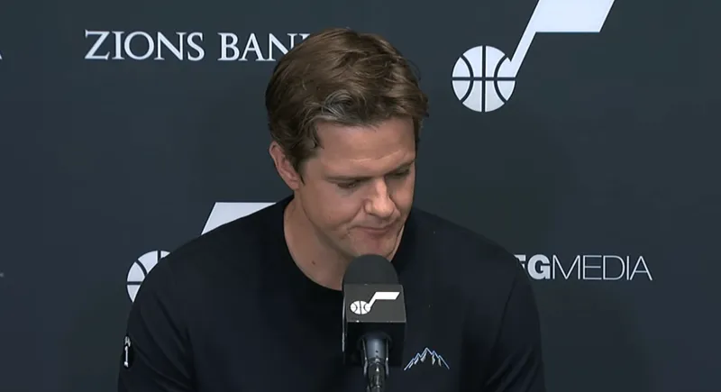 开云体育app-哈迪采访全文：为球员全年表现感到骄傲，会寻求变得更好